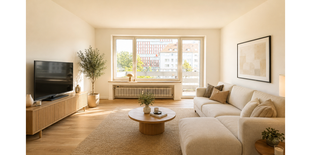 Etagenwohnung Düsseldorf Stadtbezirk 5 - 3 Zimmer, 74 m&sup2;, 1.300&euro; | Angebot:27314652