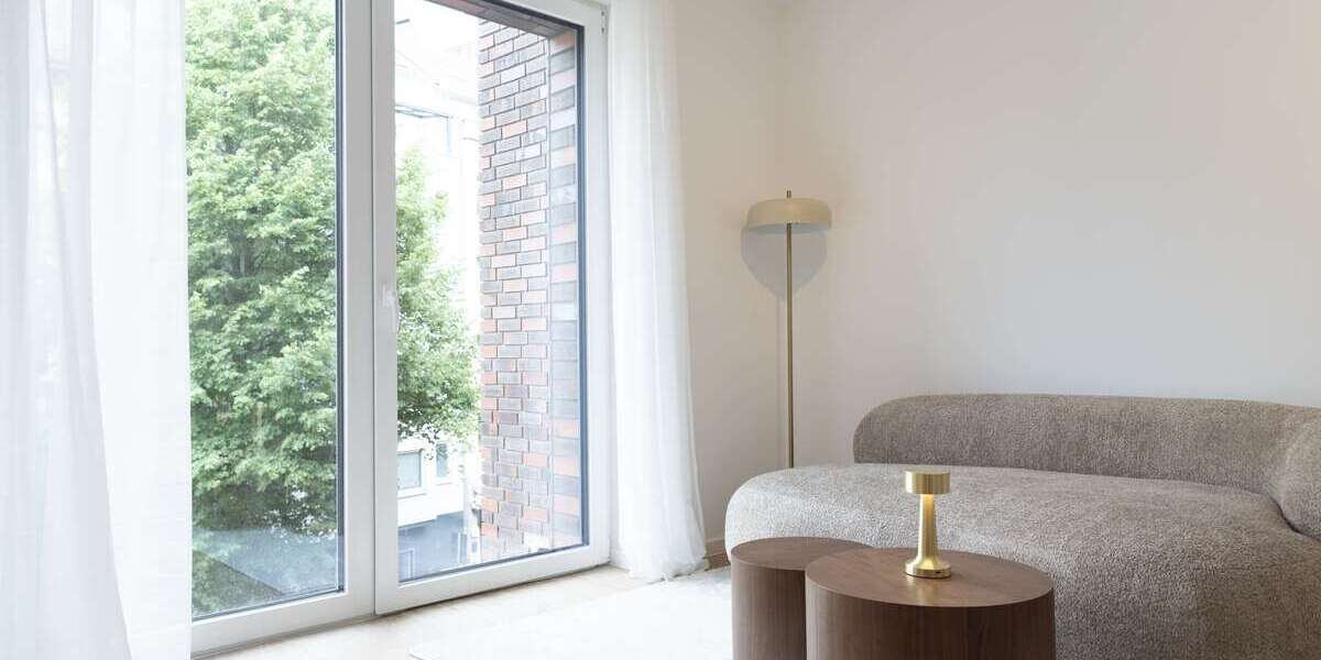 Etagenwohnung Düsseldorf Flingern Süd - 1 Zimmer, 34 m&sup2;, 855&euro; | Angebot:27270504